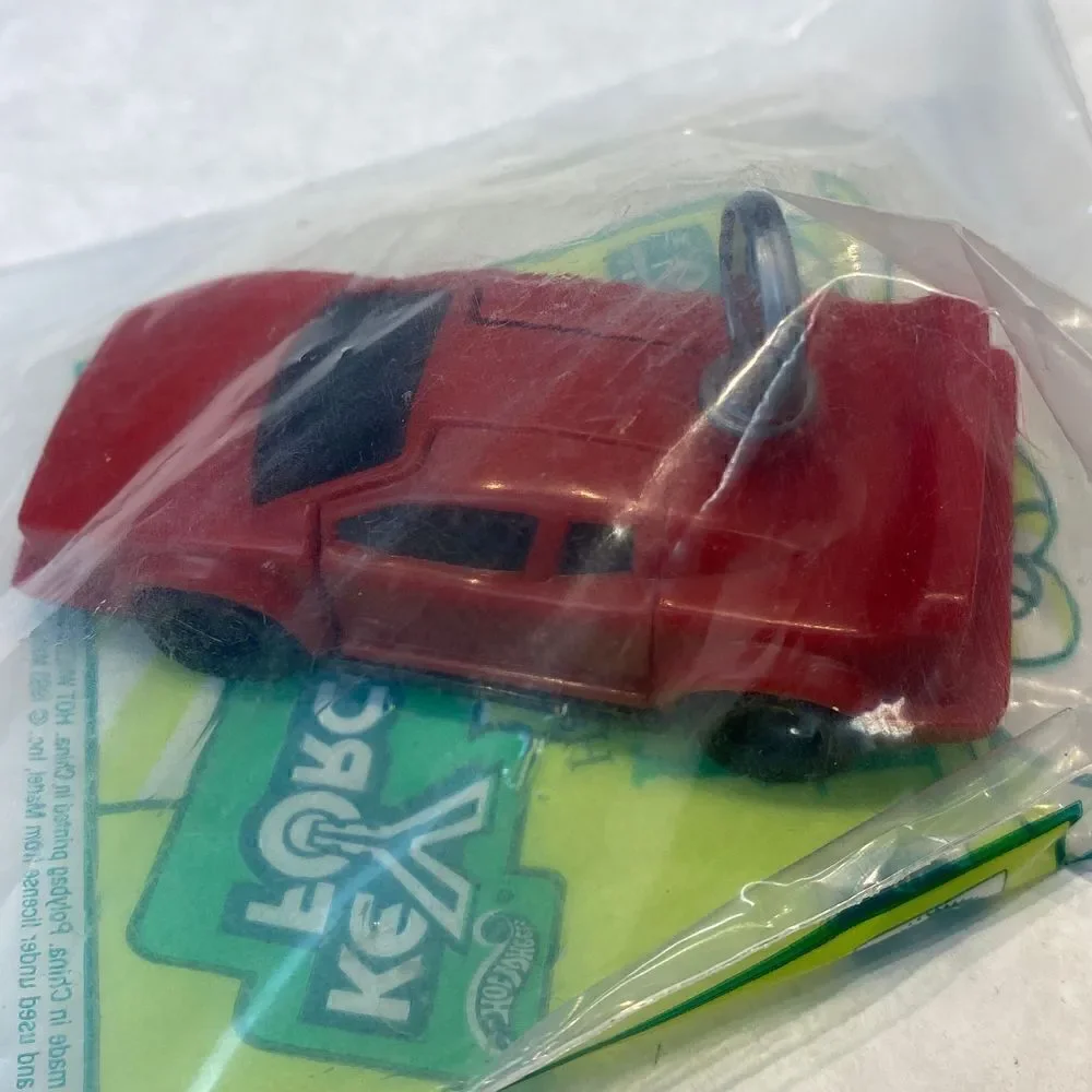 NIP Vtg McDonald’s Happy Meal Toy Mattel Totally Toy Holiday Key Force Car 1993